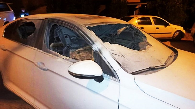 MHP'li başkanın arabası yakıldı!