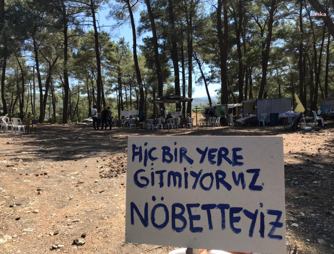 Akbelen Ormanı'nda nöbet tutanlara 'bölgeden uzaklaşın' uyarısı yapıldı
