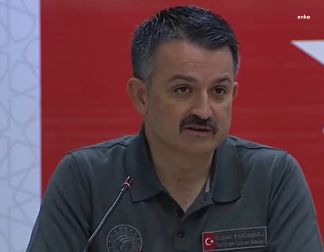 Bakan Pakdemirli, Nazilli-Bozdoğan yangınının kontrol altına alındığını duyurdu