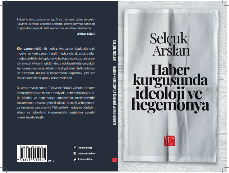 Türk medyasının son 20 yıldaki değişimi Selçuk Arslan'ın kitabında anlatılıyor