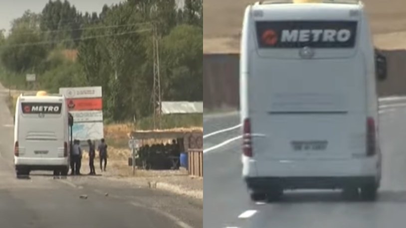 Metro Turizm mülteci taşırken yakalandı