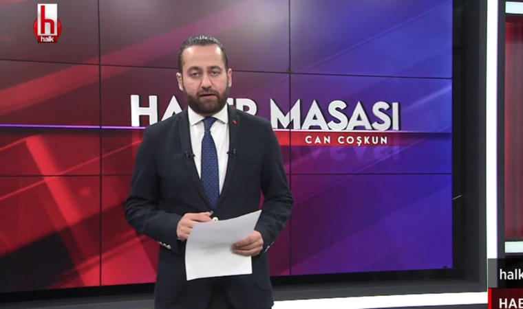 Halk TV sunucusu Can Coşkun saldırıya uğradı!