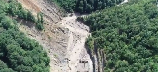 Bozkurt'ta yıkılan HES'in görüntüleri ortaya çıktı!