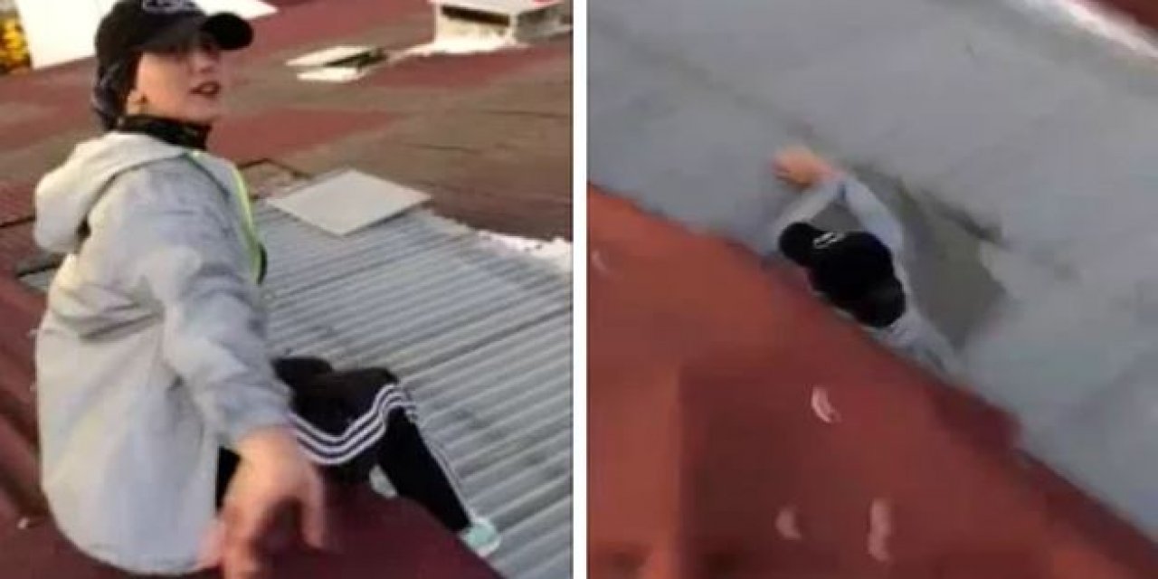 Korkunç saniyeler! Sosyal medya videosu çekerken çatıdan düşüp öldü...