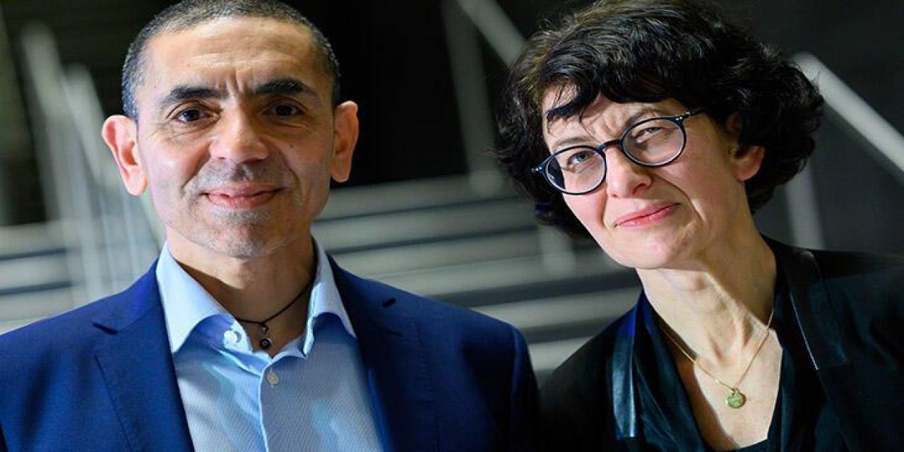 Özlem Türeci ve Uğur Şahin kitap hazırlığı içerisinde