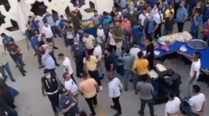 Ankara'da pazar yeri savaş alanına döndü! Polis havaya ateş açtı! Belediye Başkanı açıklama yaptı!