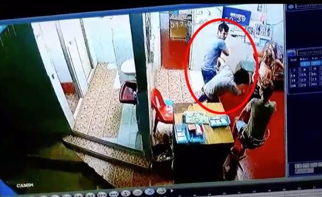 Tuvalet parası için dövdü!