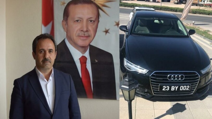 8 bin nüfuslu Belediye Başkanı'nın makam aracı