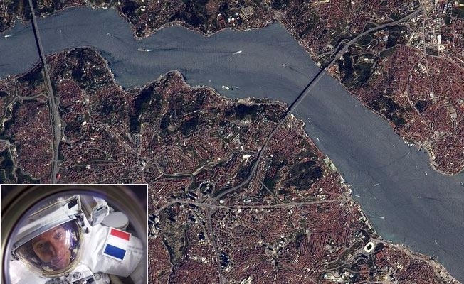 'İstanbul'un stratejik konumu uzaydan bile belli oluyor'