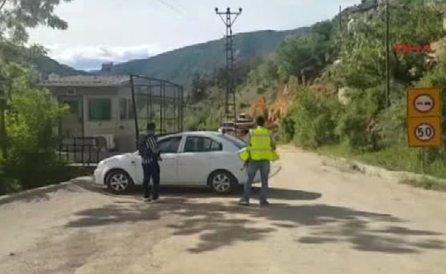 Polis noktasına intihar saldırısı girişimi