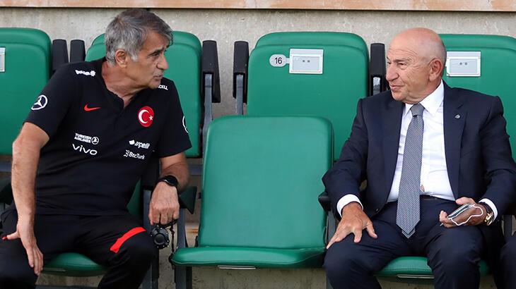 Şenol Güneş ile Nihat Özdemir görüşmesi sona erdi