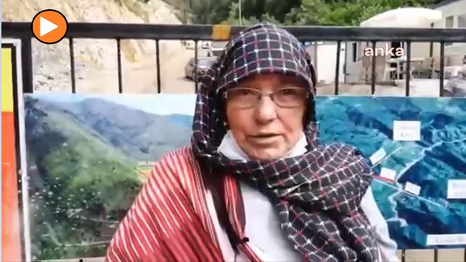 "Ben 66 yaşında kadınım sen geldin bizi terörist ettin, gittin"