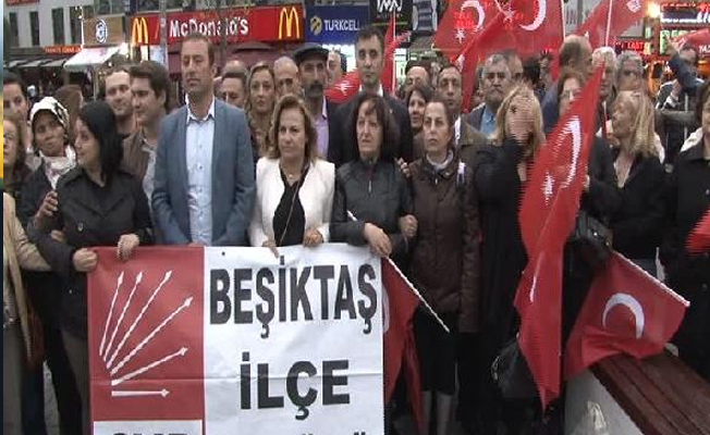 CHP'liler 19 Mayıs kutlamalarının yasaklanmasını protesto etti
