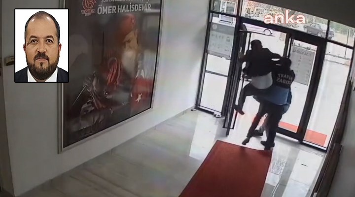 AKP'li Belediye Başkanı bir yurttaşa tekmek tokat saldırdı!