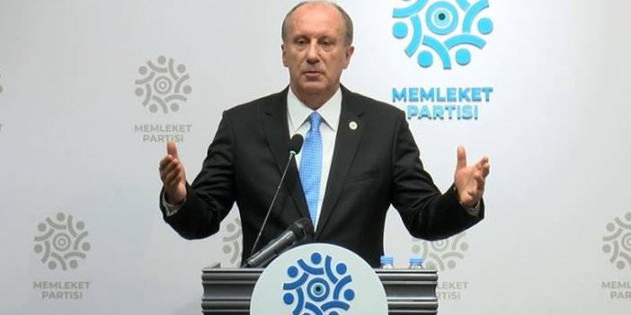 Flaş... Muharrem İnce'den flaş ittifak kararı
