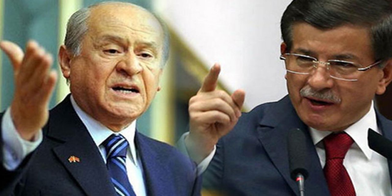 Ahmet Davutoğlu'ndan Bahçeli'ye çok ağır sözler! Gündemi sallayacak açıklama...