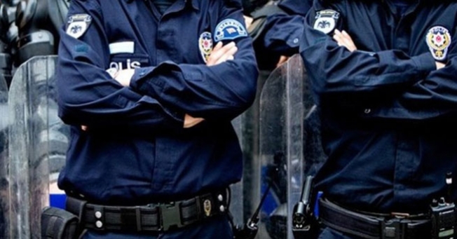 Açlık grevine desteğe polis müdahalesi