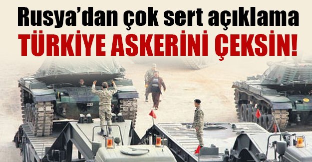 Rusya Dışişleri Bakanı Lavrov uyardı: Türkiye Irak'tan çekilsin
