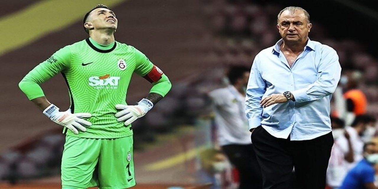 Fatih Terim ile Muslera birbirine girdi!