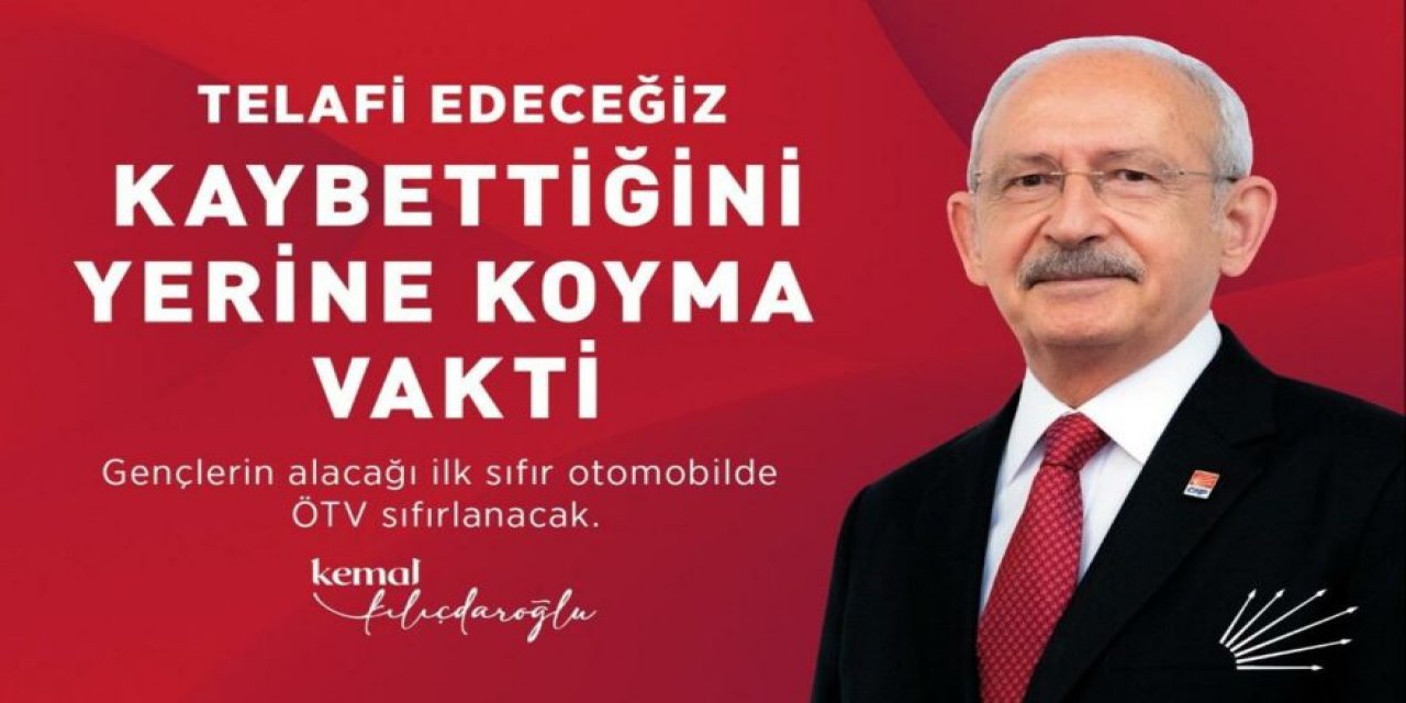 Kemal Kılıçdaroğlu’nun 6 vaadi kampanyaya dönüştü!