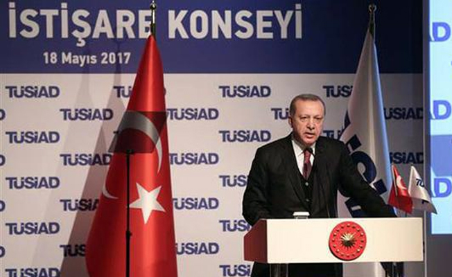 Erdoğan'dan TÜSİAD'da yerli otomobil çağrısı