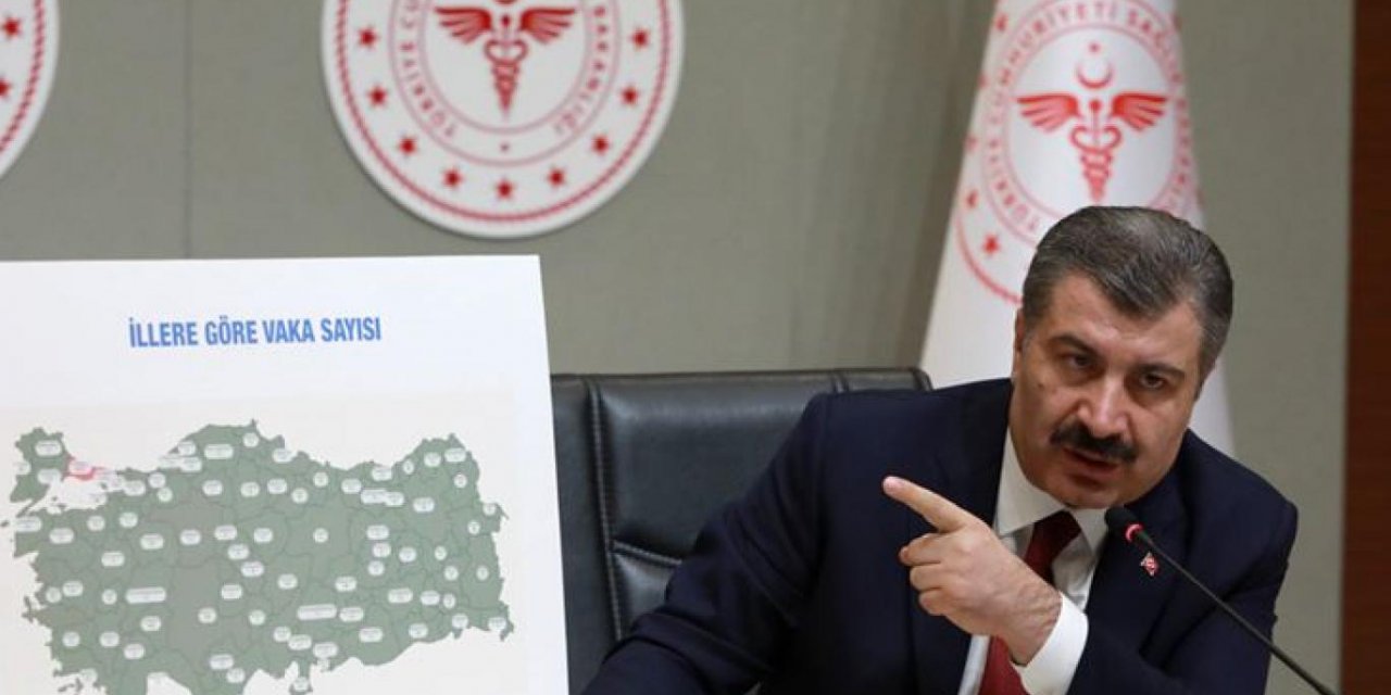 Fahrettin Koca vaka sayısı en çok artan 10 ili açıkladı! Bu illerde yaşayanlar dikkat...