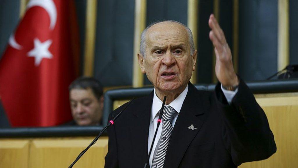 Bahçeli'den sert sözler: Ahlaksızlıktır, bağımsızlığımıza kumpastır... Gönderilmesi milli bir zarurettir...