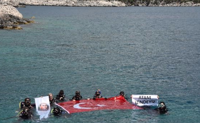Denizde 19 Mayıs coşkusu!