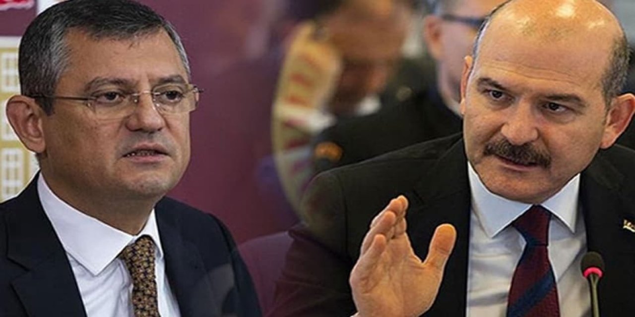 Süleyman Soylu’nun açıkladığı ankete CHP’li Özgür Özel’den yanıt