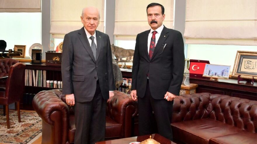 Tahliye olan suç örgütü lideri, Bahçeli'yi ziyaret etti