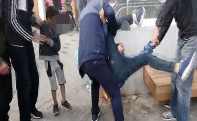 Taksim'den dehşet görüntüler