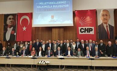 40 CHP’li vekil Kayseri'de
