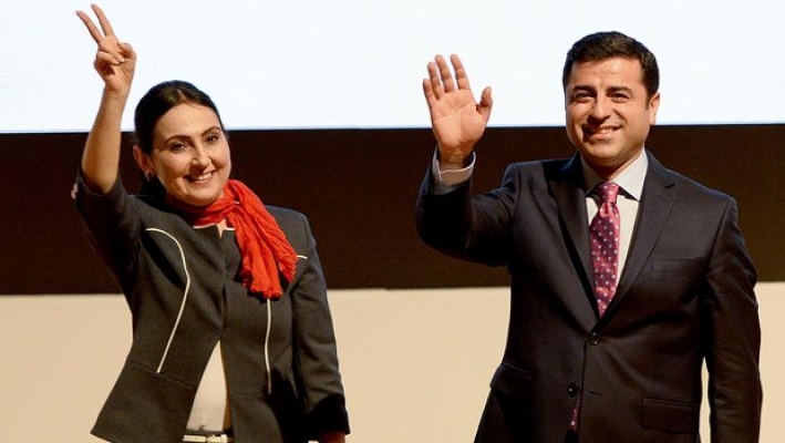 HDP kongresine Demirtaş ve Yüksekdağ'dan mesaj