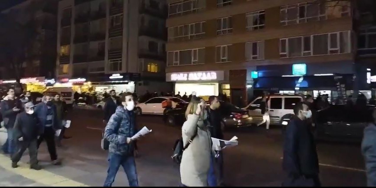 Halk sokağa çıktı: Ankara'da "AKP istifa" sloganları