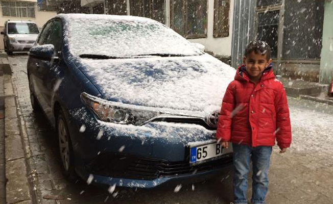 Van'da Mayıs sonunda kar sürprizi
