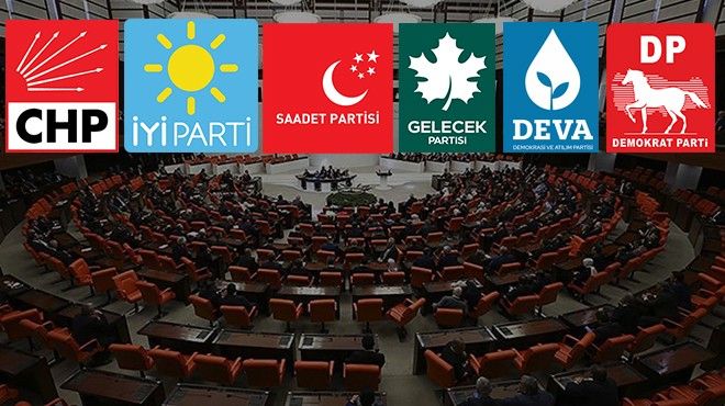 CHP, İYİ Parti, Saadet Partisi, Demokrat Parti, Gelecek Partisi ve DEVA Partisi... 6 parti anlaştı! İşte uzlaşılan başlıklar!