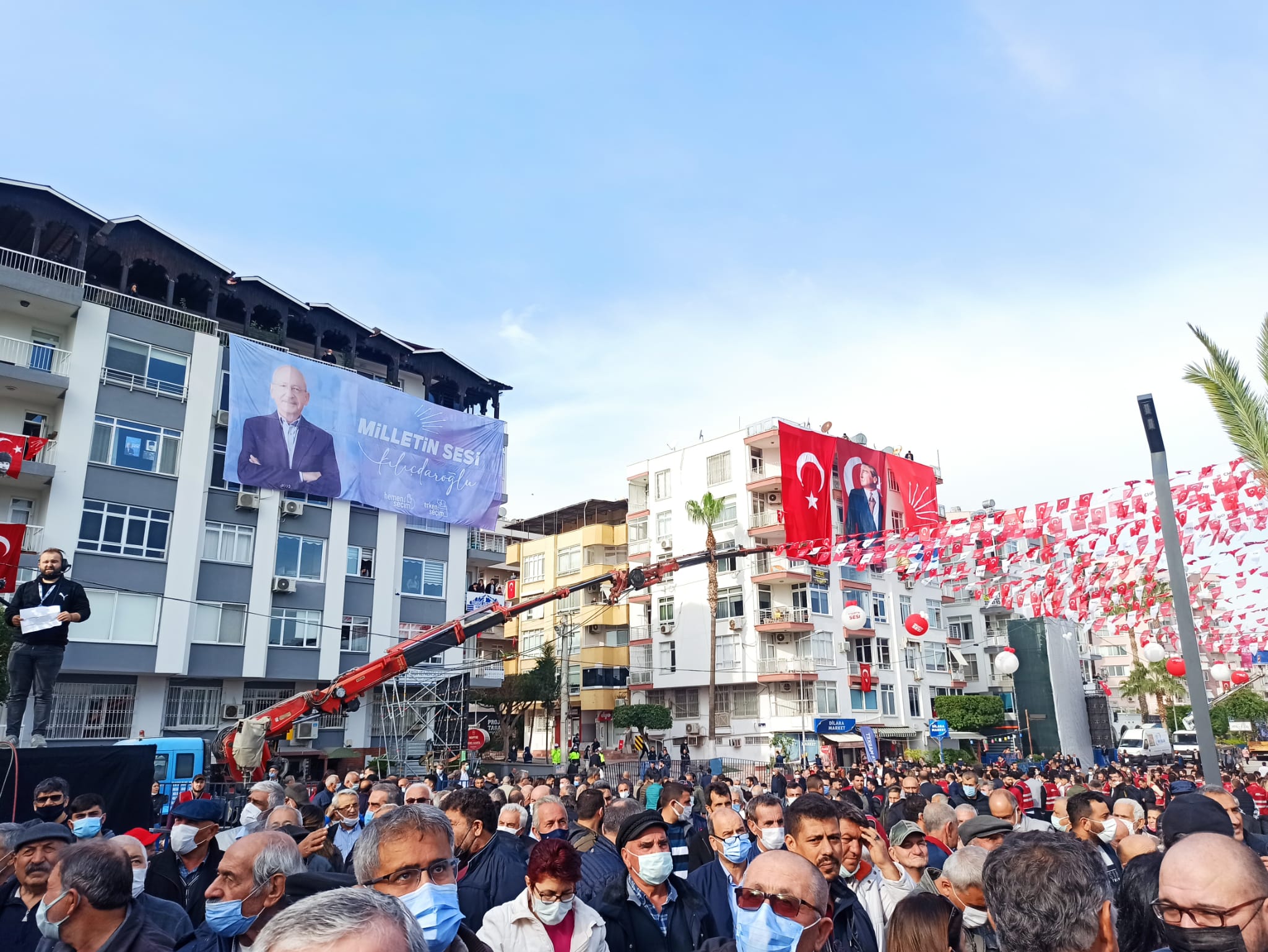 Miting alanı dolmaya başladı! Kılıçdaroğlu: Bugün milletimiz sefaleti anlatacak