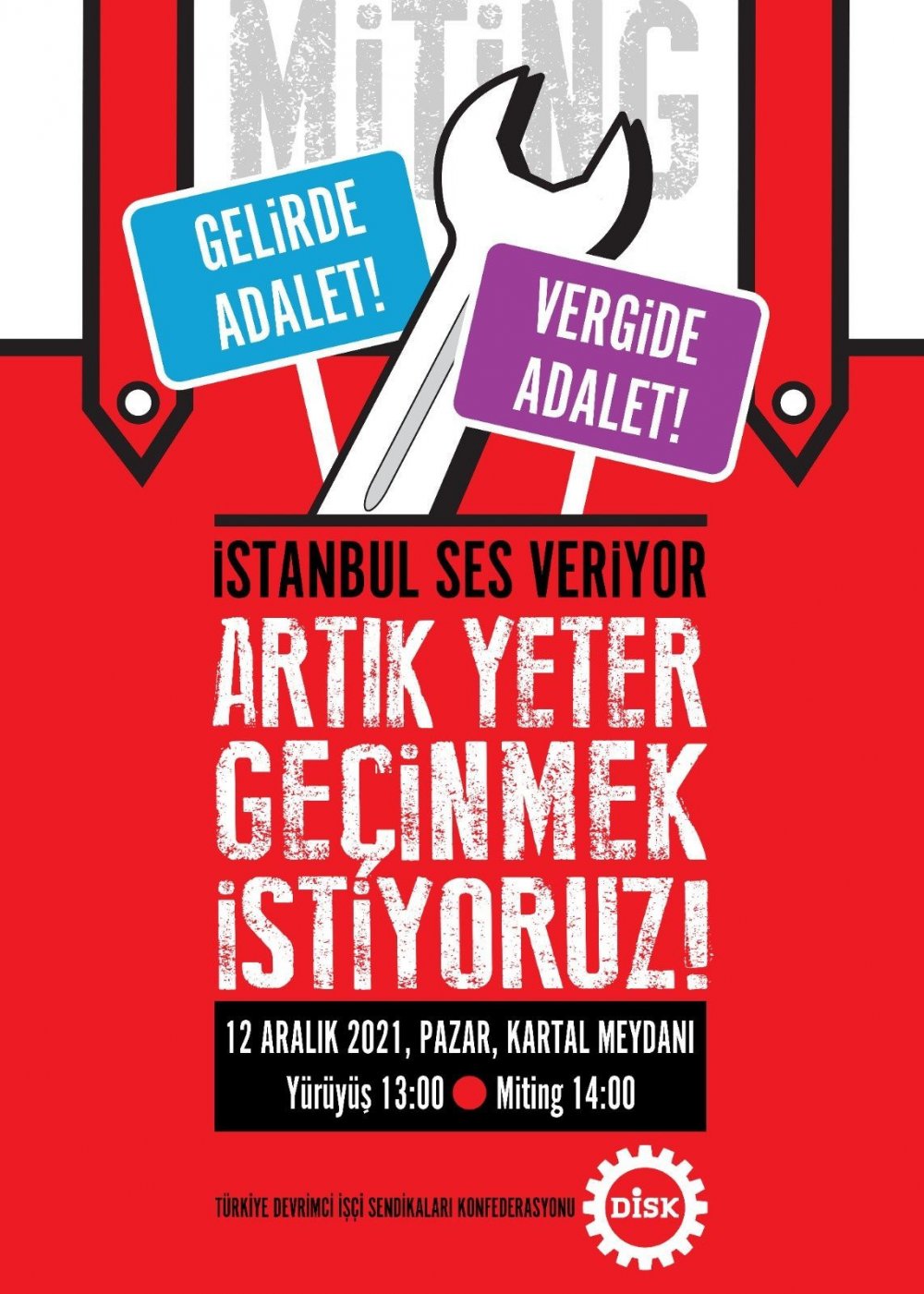 'Geçinmek istiyoruz' diyen yüz binlerce işçi sokağa çıkıyor