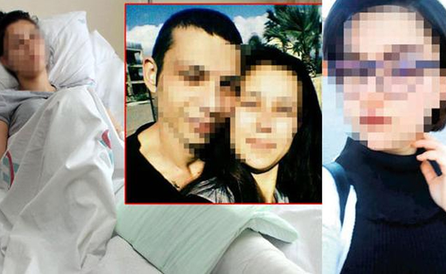 Eşini döner bıçağıyla öldürmek isteyen adamı durduran 'cesur kadın'dan haber var