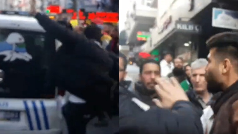 İstanbul’da HDP Bahçelievler İlçe Başkanlığı'na saldırı!