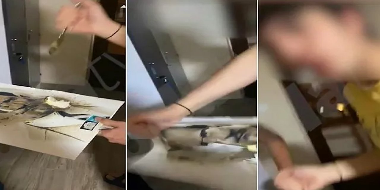 Kabataş Erkek Lisesi'nde öğrencilerden Atatürk'e büyük saygısızlık! Bakın ailesi kim çıktı...