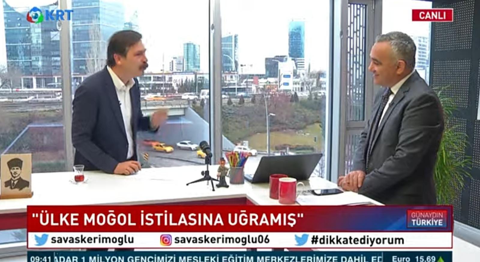 Erkan Baş'tan AKP'ye sert eleştiriler: Ülke 'Moğol istilasına' uğramış durumda!
