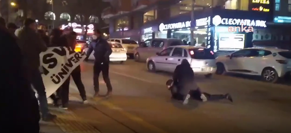 Ankara'da Enes Kara protestosu: Gözaltı!