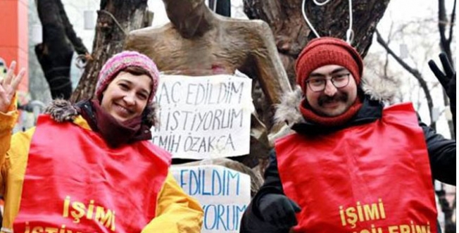 Nuriye Gülmen ve Semih Özakça adliyeye getirildi