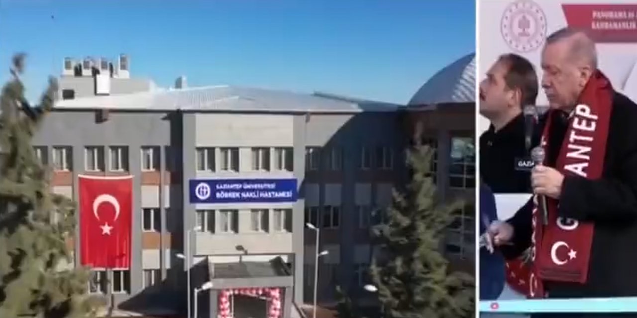 Mikrofonu açık unutan Erdoğan'dan Fatma Şahin'e: Rektörden memnun musun?