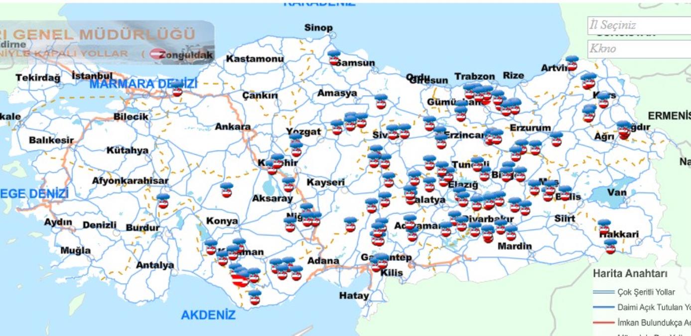 İstanbul'da yollar açık mı? İstanbul yol durumu nedir?