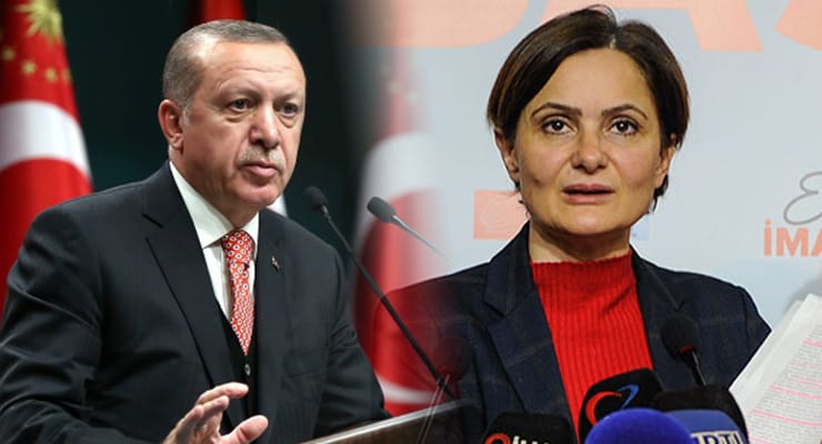 Erdoğan'ın Kaftancıoğlu'na açtığı dava reddedildi