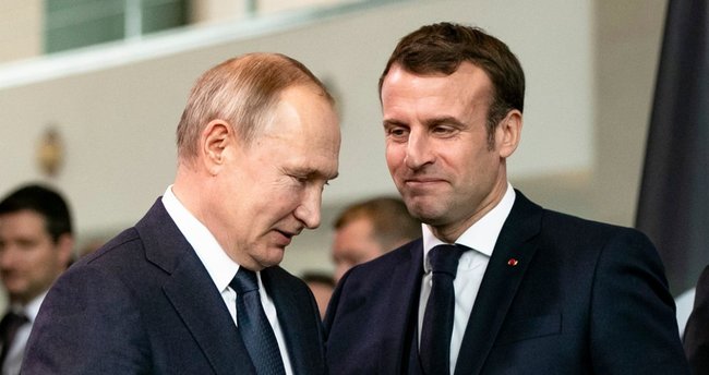 Macron'dan görüşme sonrası Putin açıklaması