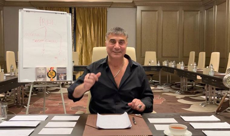 Sedat Peker’den ikinci fotoğraf! Son halini oğlu Celal Han Peker paylaştı!