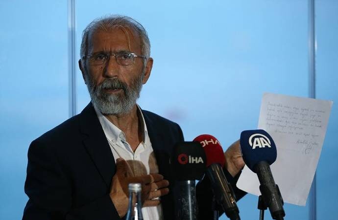 Öcalan’ın mektubunu duyuran Özcan, yine Demirtaş’ı hedef aldı